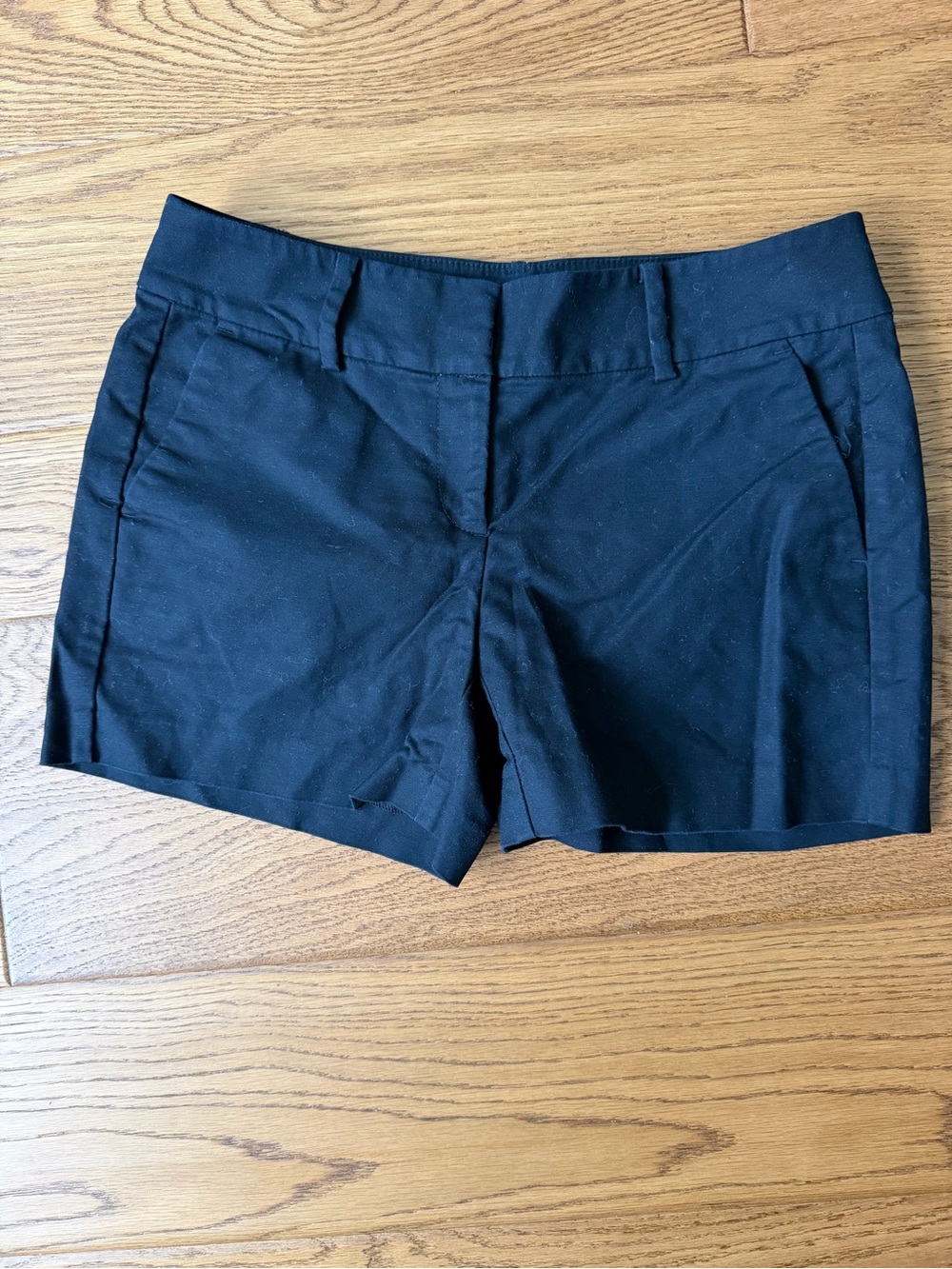 Ann Taylor Black Tailored Dress Shorts - 0P
